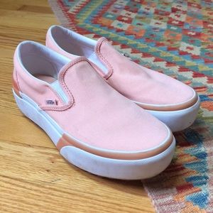 ☀️Peachy Platform Vans☀️